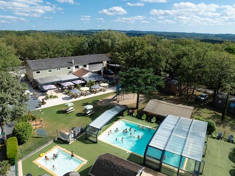 Camping Sites et Paysages - Les Hirondelles  - Camping Lot