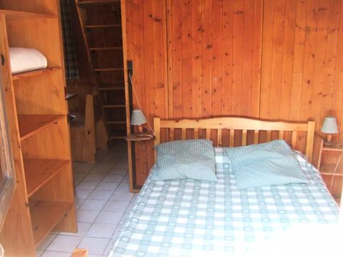 CHALET 6 people - Chalet Mezzanine Cosy Small 3 Rooms 4/6 People + TV