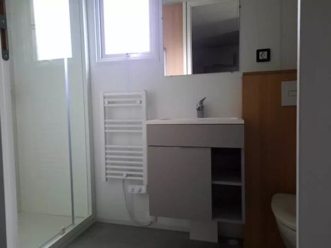 MOBILE HOME 2 people - Premium 2 Rooms 2 People Air-conditioned + TV