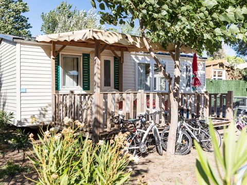 MOBILHOME 4 personnes - Mobil-home | Classic | 2 Ch. | 4 Pers. | Terrasse surélevée | Clim.