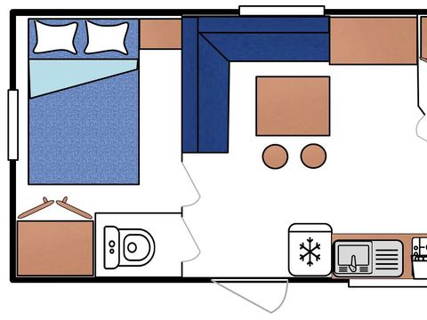 MOBILE HOME 5 people - Mobile home 5 persons