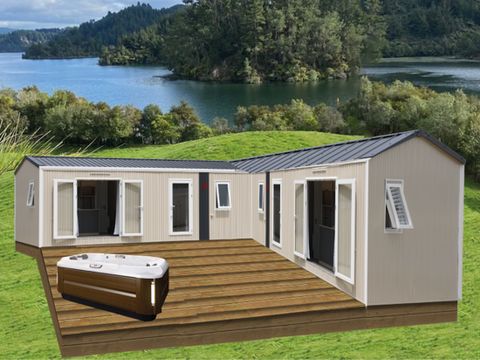 MOBILE HOME 12 people - Le Coin des Copains - 2 Loggia Bay mobile homes (possibility of renting a PA in addition)
