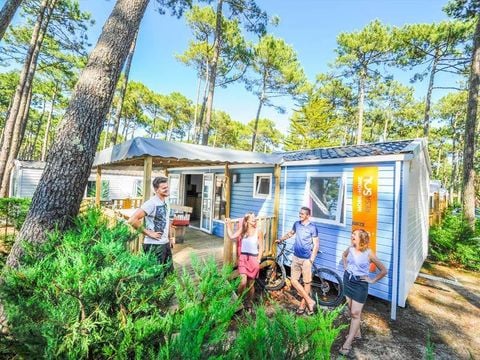 MOBILE HOME 6 people - Resasol - 3 bedrooms - CLIM - PLANCHA