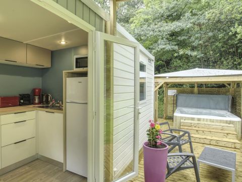 MOBILHOME 6 personnes - Cottage Atlantique 3 chambres + 2 salles de bain 40m² + Spa