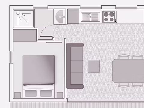 MOBILE HOME 4 people - MH Confort Sounder 4 air conditioner+PLANCHA