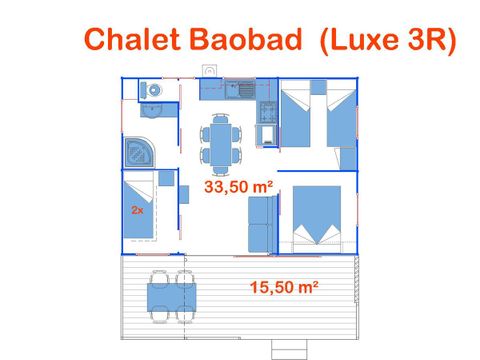 CHALET 6 people - Chalet Baubab