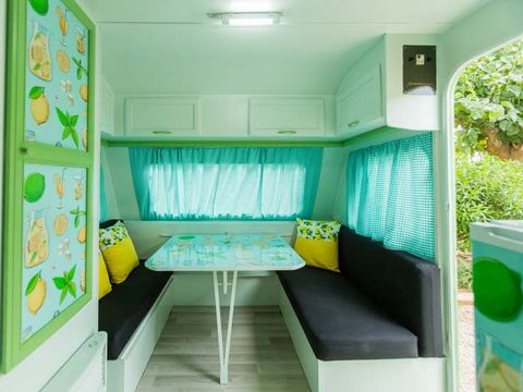 CARAVANE 5 personnes - Verde Mint, sans sanitaires