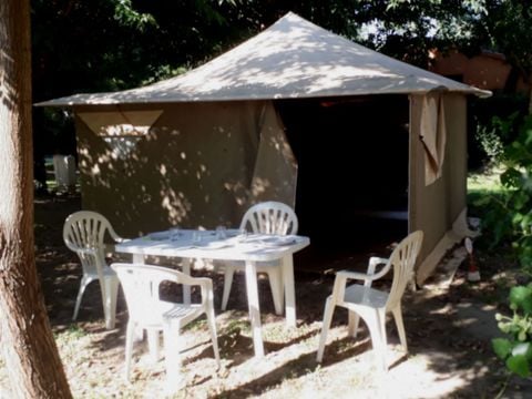 TENTE TOILE ET BOIS 4 personnes - Les Muguets - 4 personnes