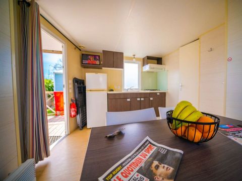 MOBILHOME 4 personnes - 4 PERS VUE ETANG