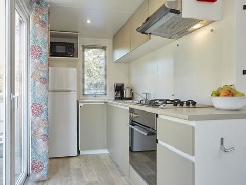 MOBILHOME 6 personnes - Mobil-home | Comfort XL | 2 Ch. | 4/6 Pers. | Terrasse surélevée | Clim.