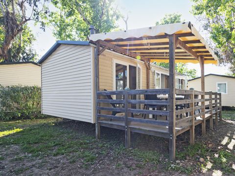 MOBILE HOME 6 people - Mobile-home | Comfort XL | 2 Bedrooms | 4/6 Pers. | Raised terrace | Air conditioning