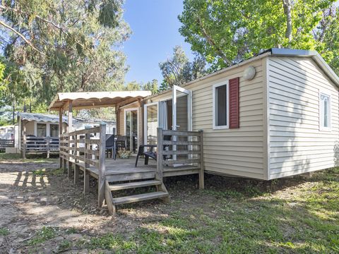 MOBILE HOME 6 people - Mobile-home | Comfort XL | 2 Bedrooms | 4/6 Pers. | Raised terrace | Air conditioning