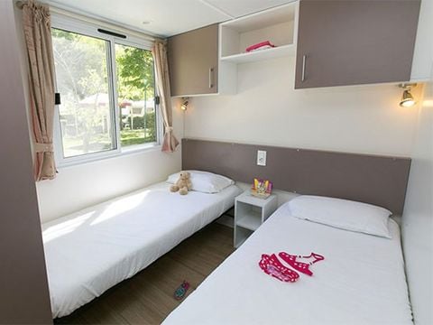 MOBILHOME 6 personnes - Classic | 3 Ch. | 4/6 Pers. | Terrasse Couverte | Clim.