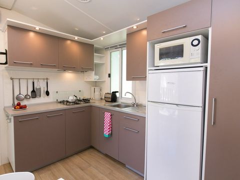 MOBILHOME 6 personnes - Classic | 3 Ch. | 4/6 Pers. | Terrasse Couverte | Clim.