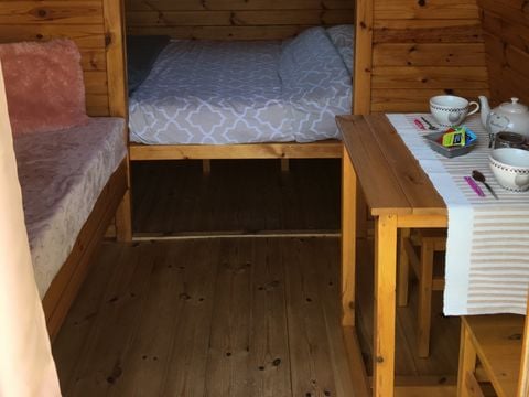 CHALET 2 people - WOODEN CABIN without sanitary facilities