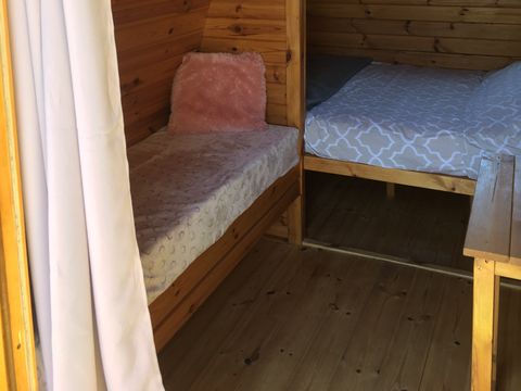 CHALET 2 people - WOODEN CABIN without sanitary facilities