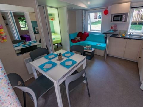 MOBILHOME 6 personnes - Mobilhome Privilège34m² (3ch-6p) Terrasse couverte