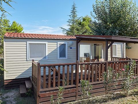 MOBILHOME 6 personnes - Mobil-home | Comfort XL | 3 Ch. | 6 Pers. | Terrasse surélevée | Clim. | TV