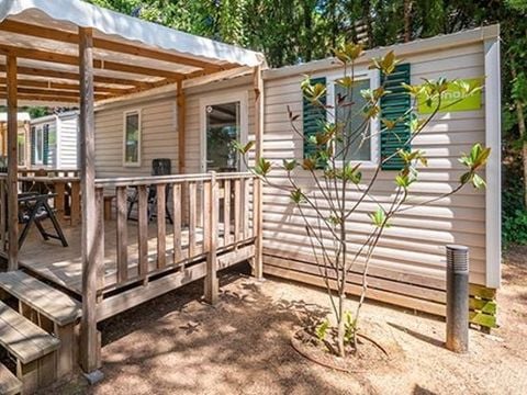 MOBILE HOME 2 people - Comfort | 1 Bedrooms | 2 Pers | Raised terrace | Air conditioning | TV