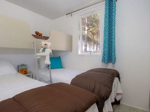 MOBILE HOME 4 people - Mobile home | Comfort | 2 Bedrooms | 4 Pers | Single terrace | Air conditioning | TV