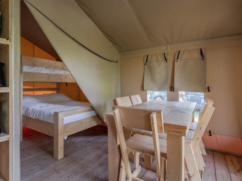 CANVAS AND WOOD TENT 5 people - Safari tent Begon