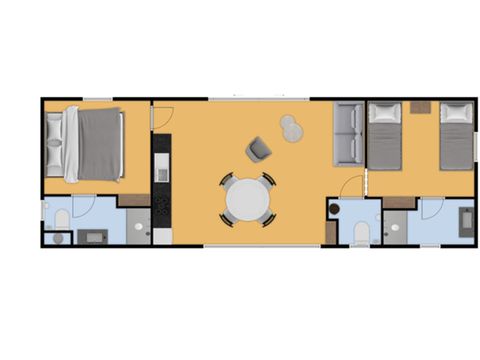 MOBILHOME 4 personnes - Navacelle