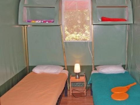 CANVAS BUNGALOW 4 people - Eco - Lodge Tent (without sanitary facilities)