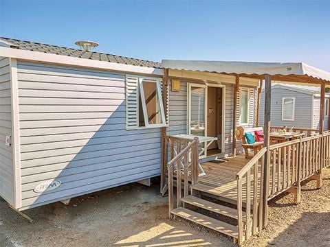 MOBILE HOME 6 people - Classic XL | 2 Bedrooms | 4/6 Pers. | Raised terrace