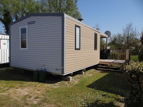 MOBILHOME 5 personnes - Mobil Home 2 ch 4/5 pers Terrasse semi-couverte, TV, sans Clim