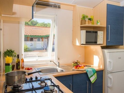 MOBILE HOME 4 people - Classic XL | 2 Bedrooms | 4 Pers. | Raised terrace