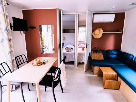 MOBILE HOME 6 people - Mobile home Premium 4 Rooms 6 People Air-conditioned + TV