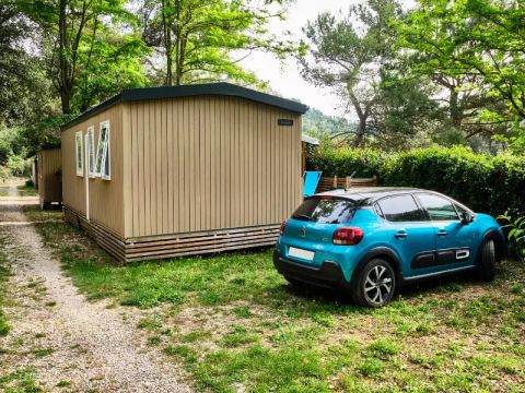 MOBILHOME 4 personnes - Mobil home Premium Large 3 Pièces 4 Personnes Climatisé + TV