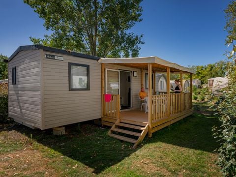 MOBILHOME 6 personnes - Comfort | 2 Ch. | 4/6 Pers. | Terrasse Couverte | Clim.