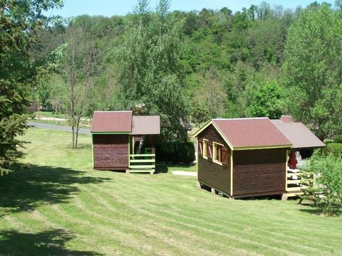 CHALET 2 people - STANDARD GREEN CAVANON without sanitary facilities