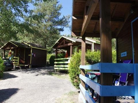 CHALET 2 people - STANDARD GREEN CAVANON without sanitary facilities