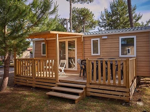 MOBILE HOME 6 people - Comfort XL | 3 Bedrooms | 6 Pers | Raised terrace | Air conditioning