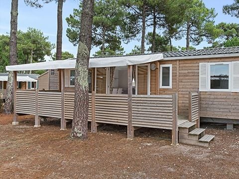 MOBILE HOME 6 people - Mobile-home | Comfort XL | 3 Bedrooms | 6 Pers. | Raised terrace