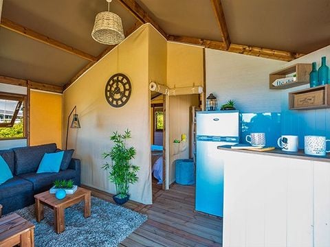 CANVAS AND WOOD TENT 5 people - Lodge | 2 Bedrooms | 4/5 People | No bathroom