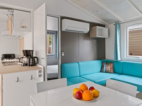 MOBILE HOME 6 people - Comfort | 3 Bedrooms | 6 Pers | Covered Terrace | Air Conditioning | TV