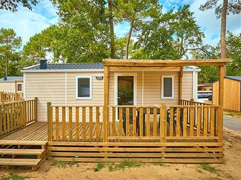 MOBILE HOME 4 people - Mobile-home | Comfort XL | 2 Bedrooms | 4 Pers | Raised terrace | Air conditioning | TV