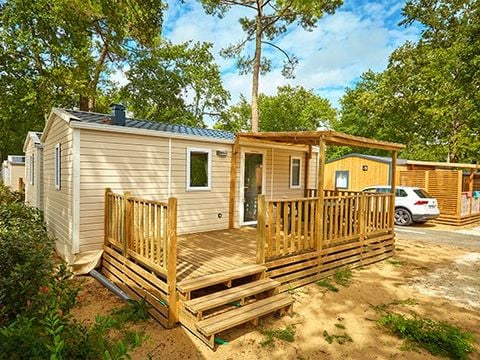 MOBILE HOME 4 people - Mobile-home | Comfort XL | 2 Bedrooms | 4 Pers | Raised terrace | Air conditioning | TV