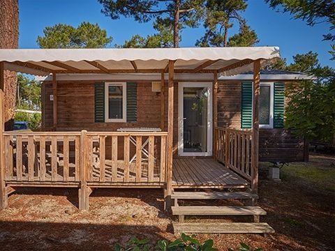 MOBILE HOME 6 people - Comfort XL | 2 Bedrooms | 4/6 Pers | Raised terrace | Air conditioning