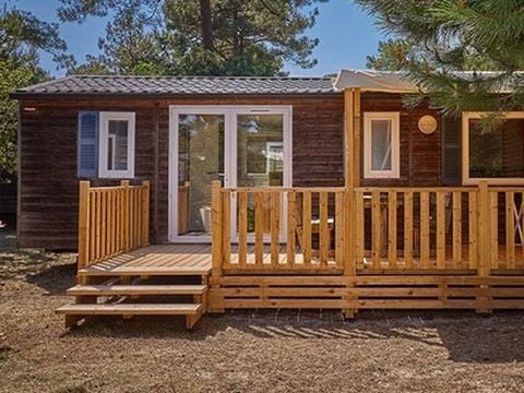 MOBILE HOME 6 people - Comfort XL | 3 Bedrooms | 6 Pers | Raised terrace | Air conditioning