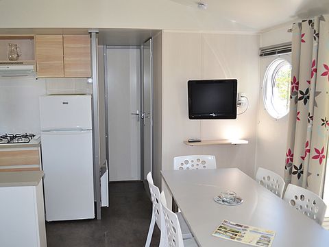 MOBILHOME 8 personnes - XXL, 3 chambres, 2 sdb, 2 wc