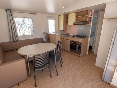 MOBILHOME 8 personnes - Comfort XL | 3 Ch. | 6/8 Pers. | Terrasse surélevée | Clim