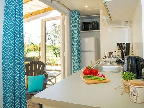 MOBILE HOME 6 people - Comfort | 3 Bedrooms | 6 Pers | Raised terrace | Air conditioning