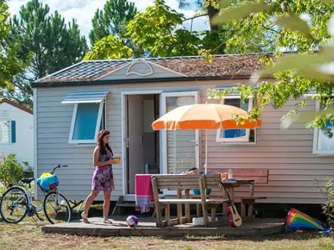 MOBILHOME 4 personnes - Mobil-home | Comfort | 2 Ch. | 4 Pers. |Terrasse simple  | Clim.