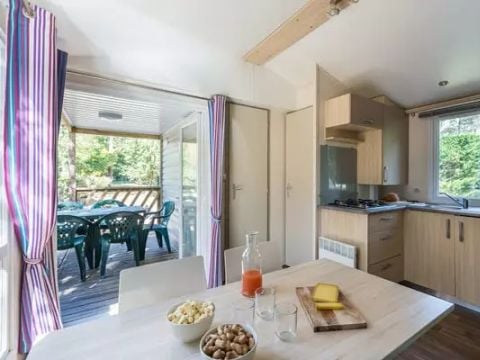 MOBILE HOME 4 people - Mobile-home | Comfort | 2 Bedrooms | 4 Pers. | Single terrace | Air-con.