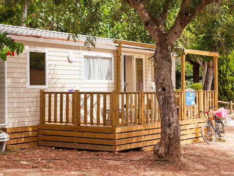 MOBILHOME 6 personnes - Mobil-home | Comfort XL | 2 Ch. | 4/6 Pers. | Terrasse surélevée | Clim.