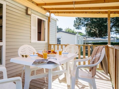 MOBILE HOME 6 people - Classic | 2 Bedrooms | 4/6 Pers. | Raised terrace | Air conditioning